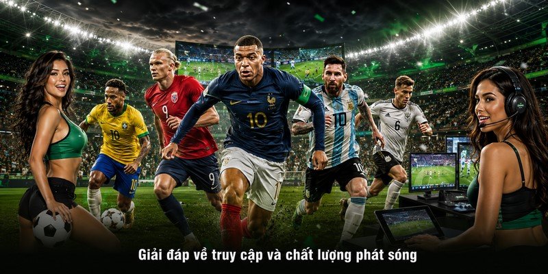 Giải đáp về truy cập và chất lượng phát sóng