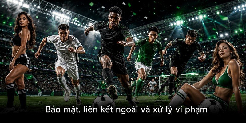 Bảo mật, liên kết ngoài và xử lý vi phạm