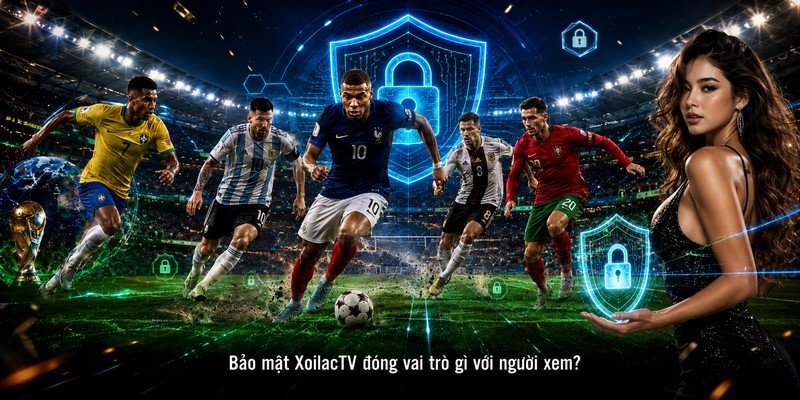 Bảo mật XoilacTV đóng vai trò gì với người xem?