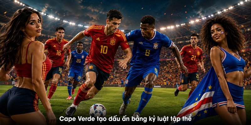 Cape Verde tạo dấu ấn bằng kỷ luật tập thể