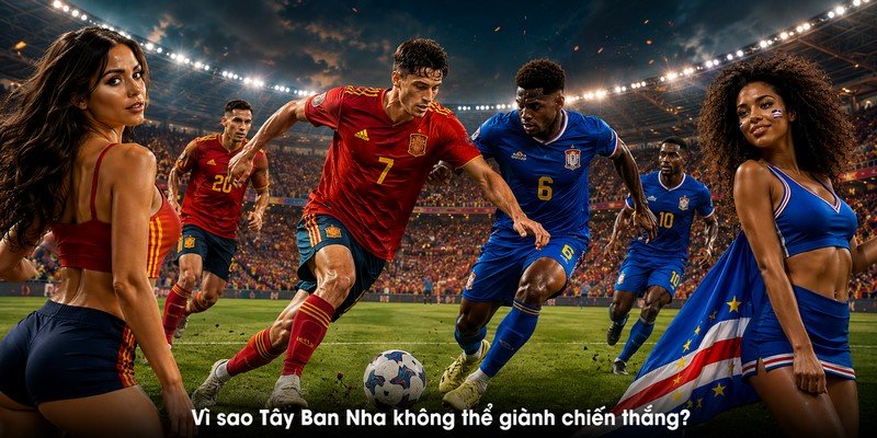Vì sao Tây Ban Nha không thể giành chiến thắng?