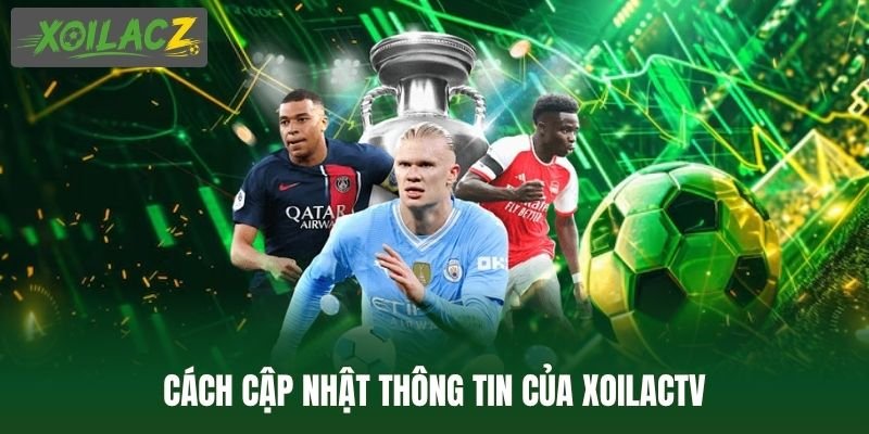 Cách cập nhật thông tin của XoilacTV trong bảng xếp hạng Cúp C1